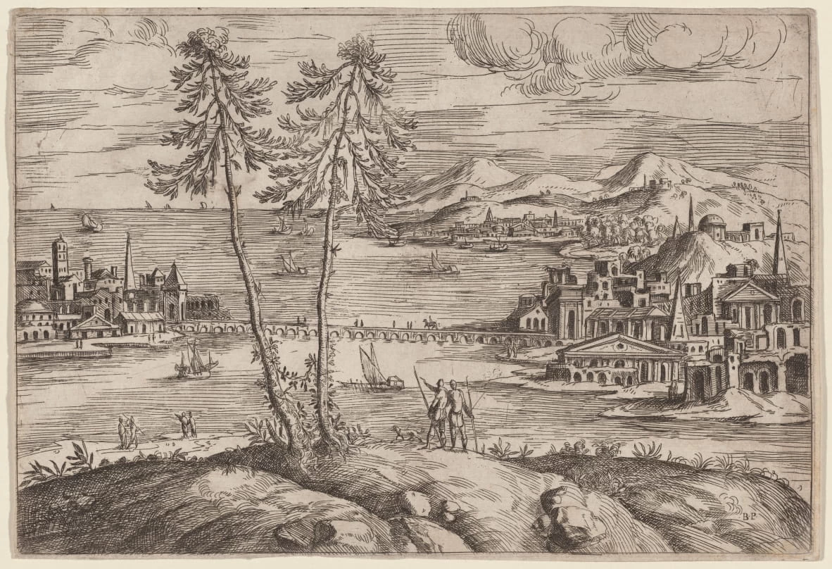  242-Giambattista Pittoni-Paesaggio con alberi - Ailsa Mellon Bruce Fund, National Gallery of Art 